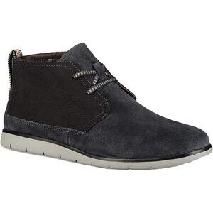 UGG Men's Freamon Waterproof Chukka Boot Blue Suede Comfort Cushioned Boot Money